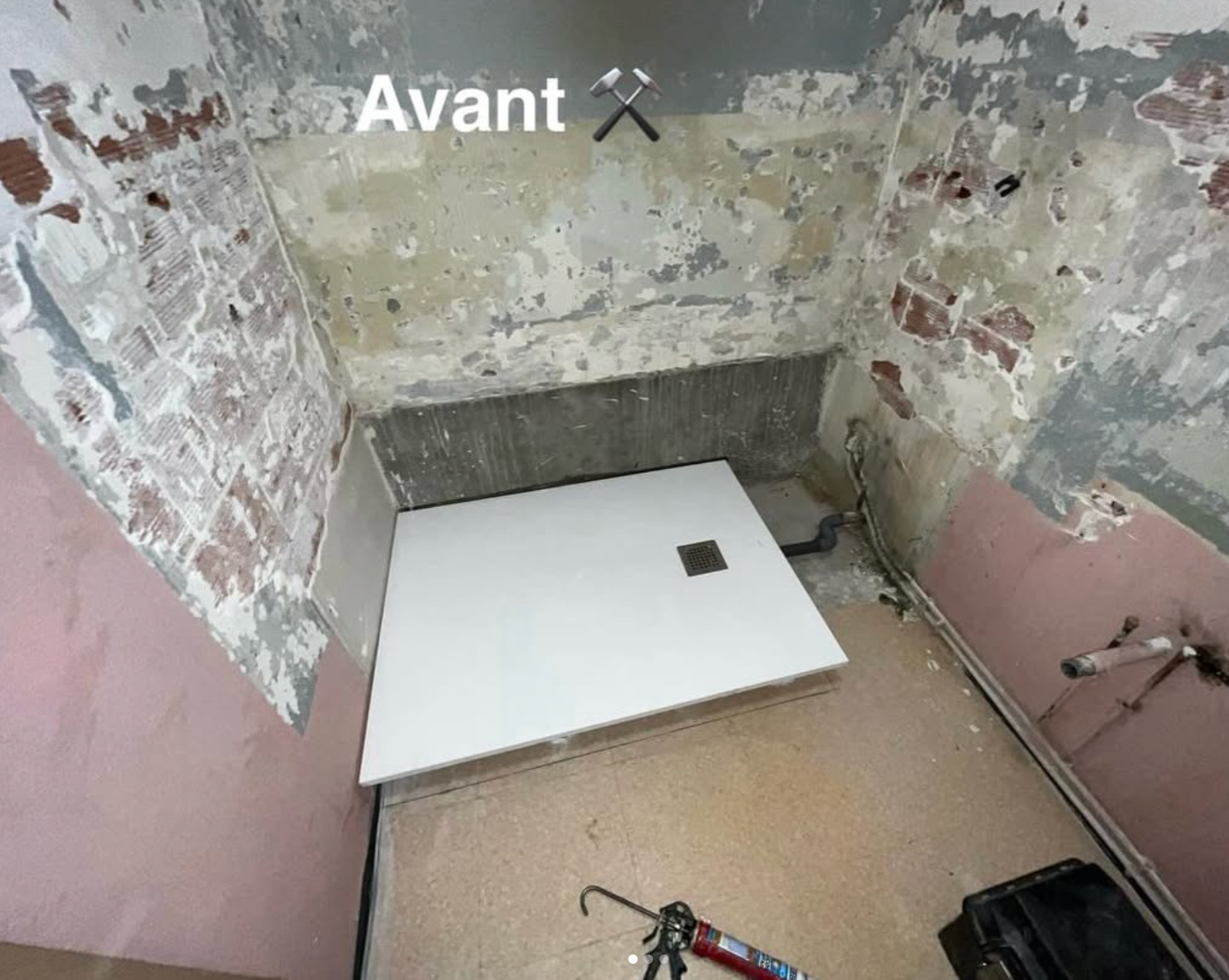 Réalisation plomberie GMA Plomb'Dôme - chantier 1